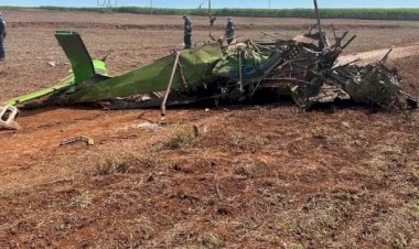 Avião de pequeno porte cai no interior de SP; piloto morreu