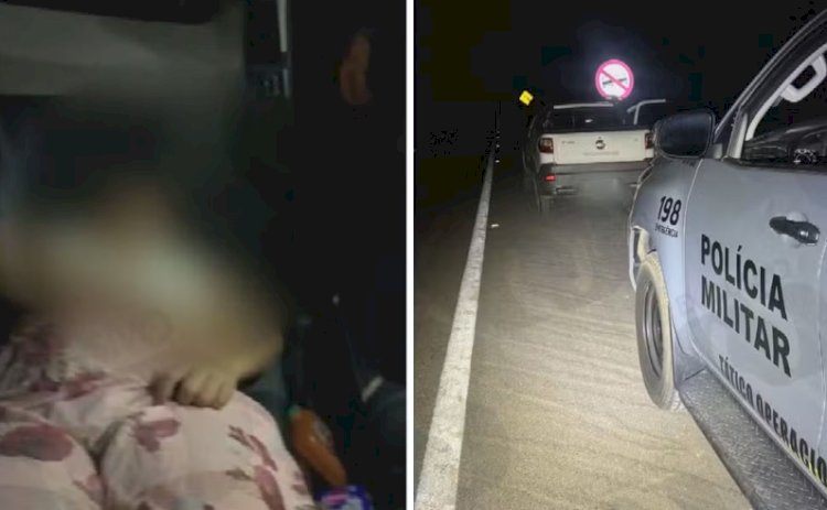 ADOLESCENTE É ENCONTRADA DOPADA E SEMINUA EM CARRO COM TRÊS HOMENS NA GO-230
